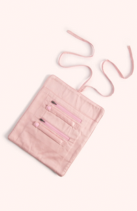 Jewellery Roll - Cream Posy
