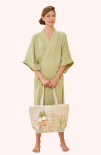 Jute Beach Tote – Paradise Palms