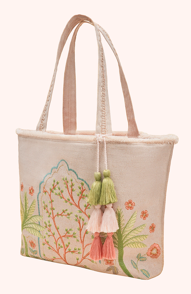 Jute Beach Tote – Paradise Palms