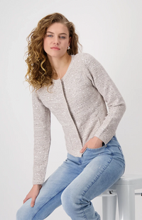 Jacket Sequins - Dark Linen