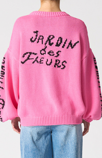 Jardin Des Fleurs Jumper - Candy