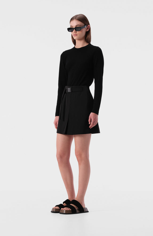 Helena Knit Top - Black
