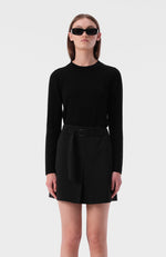 Helena Knit Top - Black