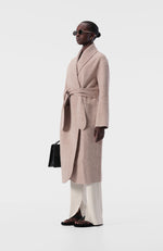 Nord Coat - Oat Marle