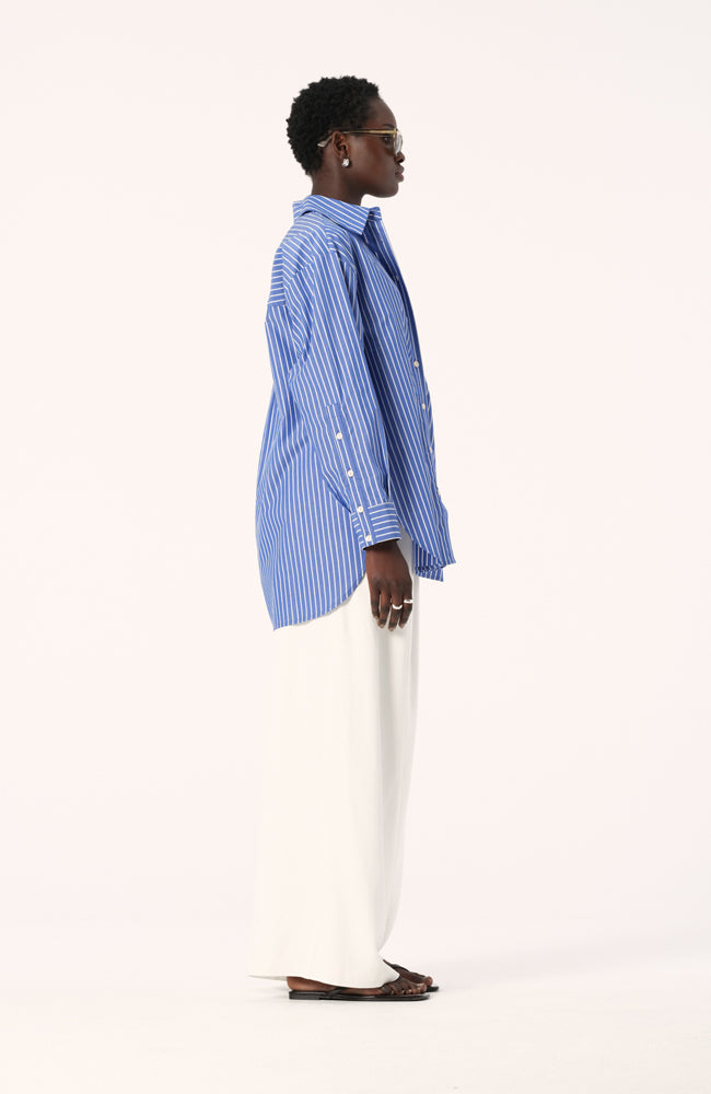 Madeira Shirt - Blue/White Stripe