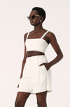 Palermo Knit Bralette - White