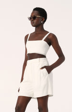 Palermo Knit Bralette - White