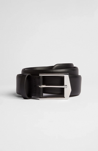 Ida Belt 3.5cm - Black/Silver
