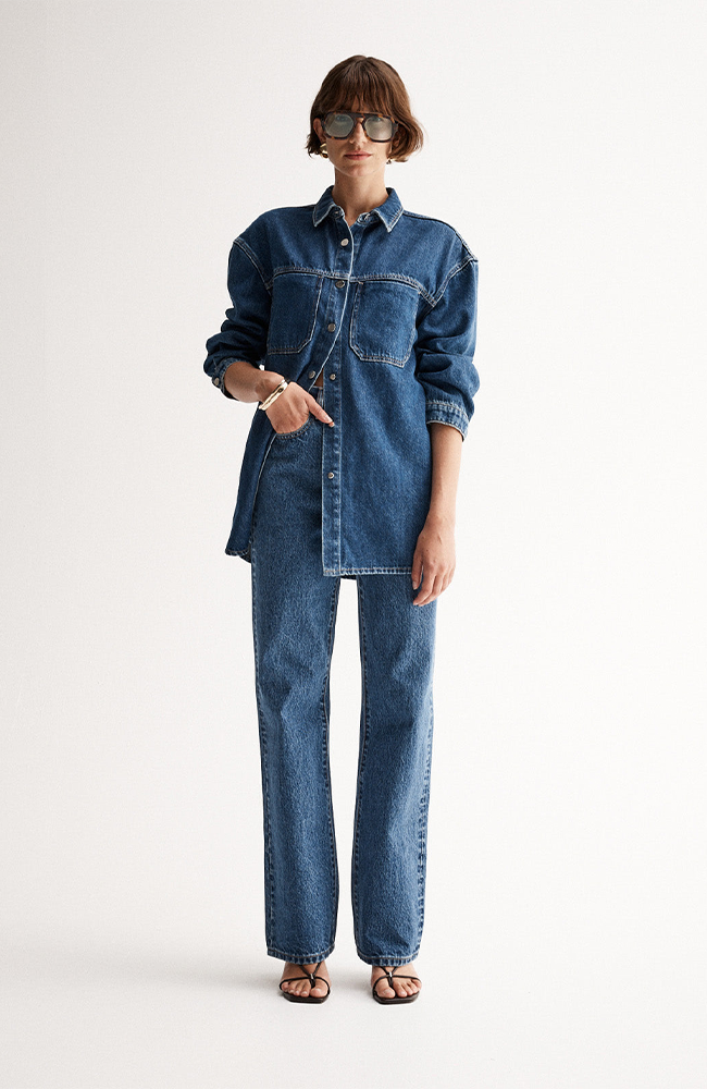 Odin Denim Shirt - Dark Indigo