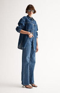 Odin Denim Shirt - Dark Indigo