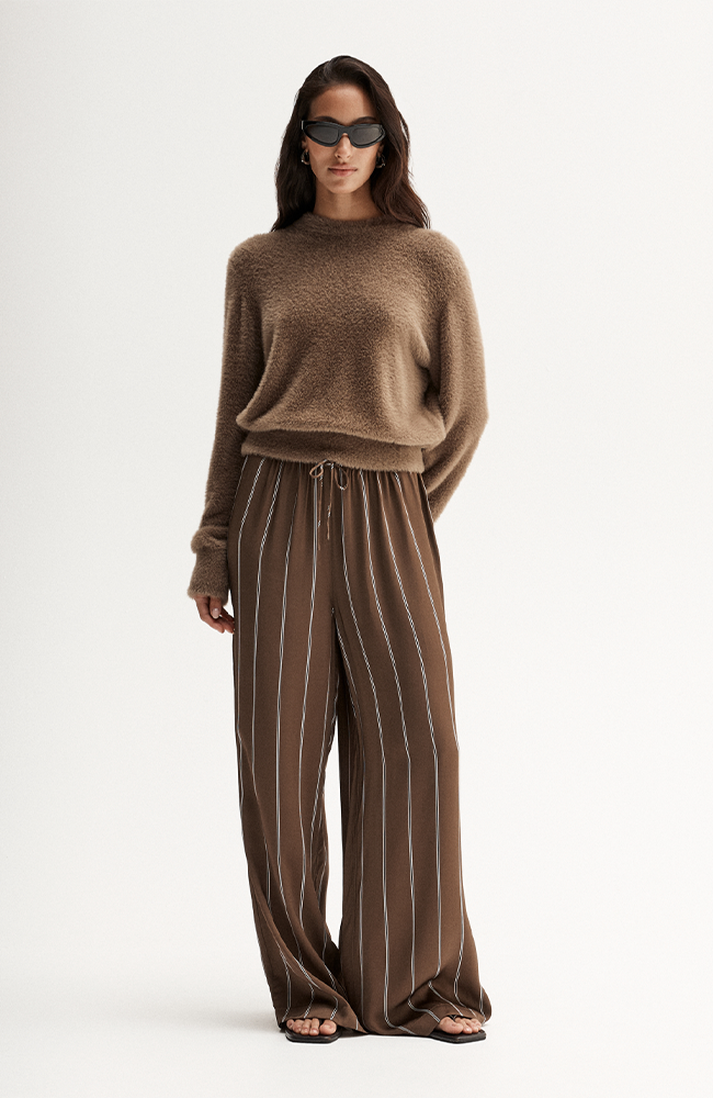 Tate Knit Top - Tan
