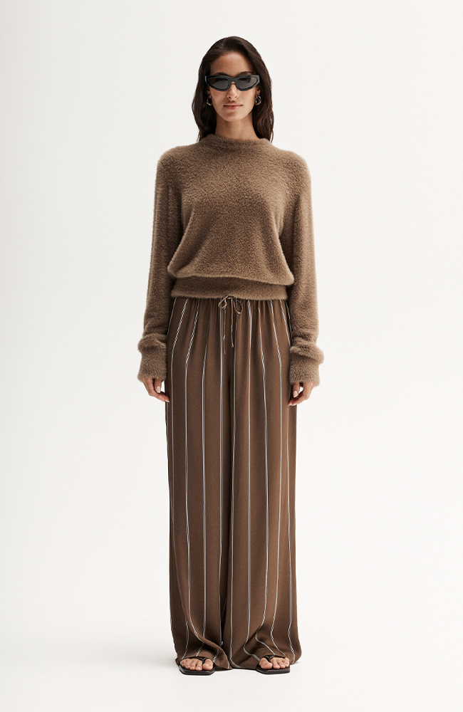 Tate Knit Top - Tan