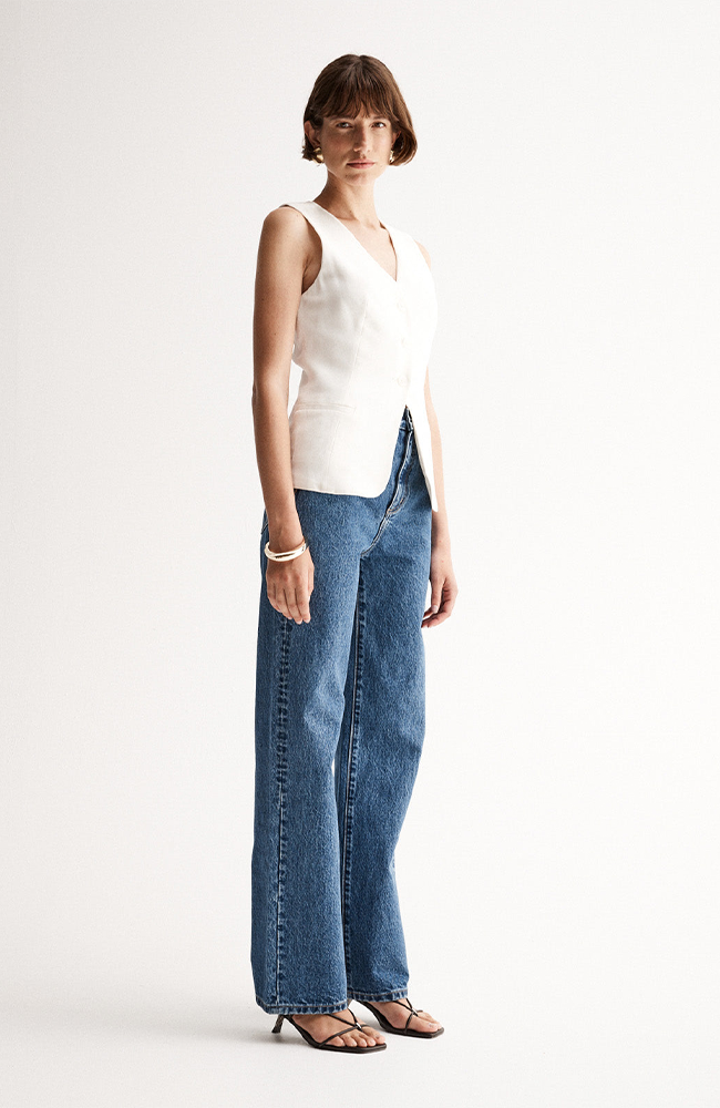 Bree Vest - Ivory