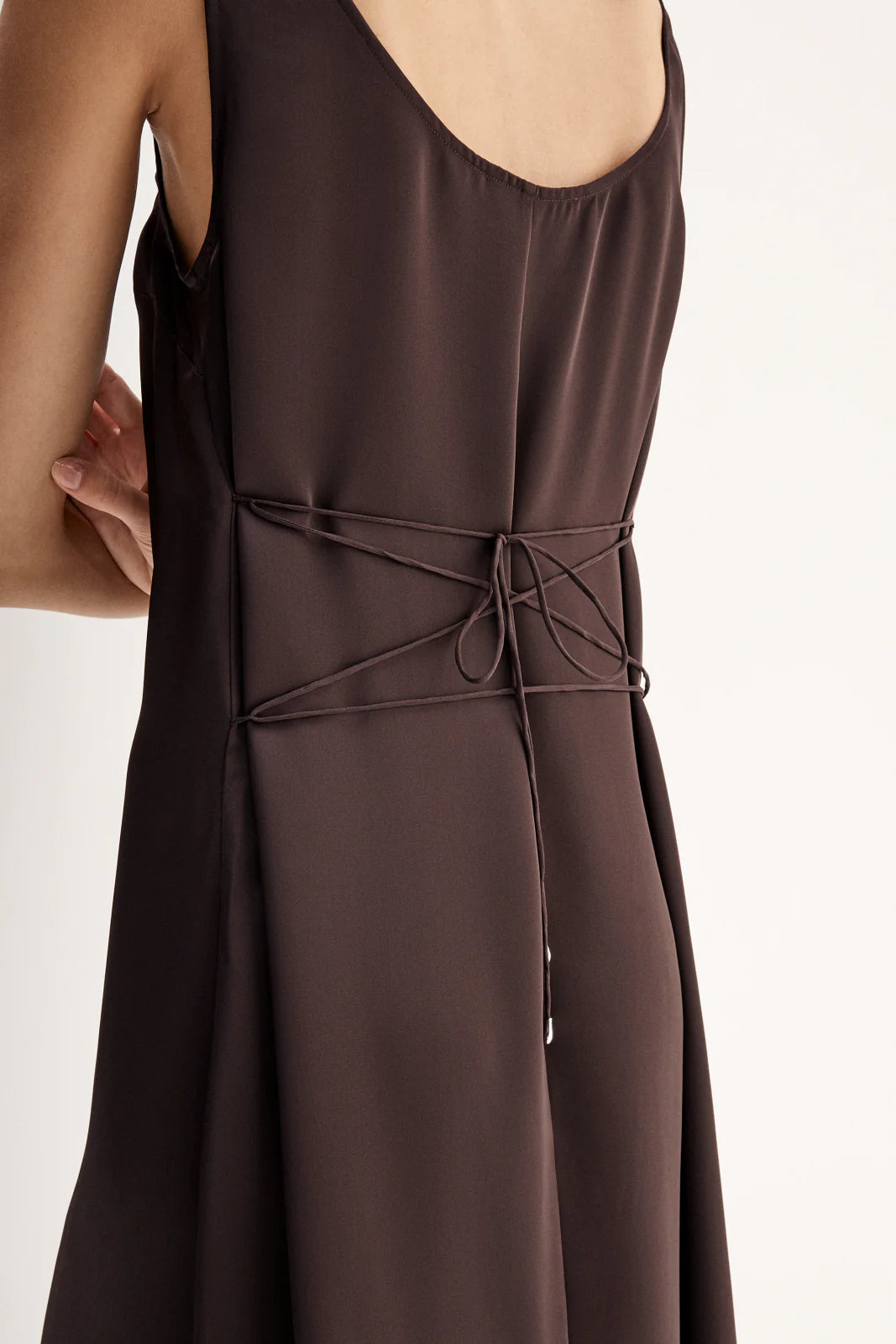 Mina Maxi Dress - Chocolate