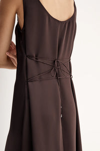 Mina Maxi Dress - Chocolate