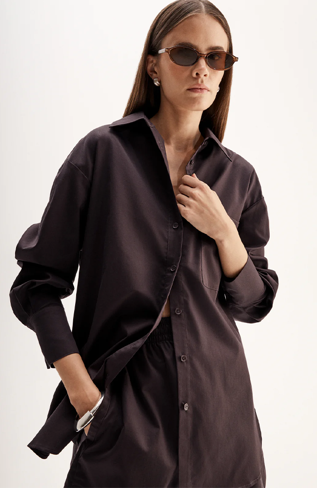 Austin Shirt - Chocolate