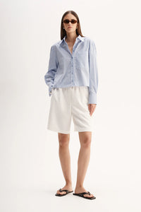 Dash Stripe Shirt - Blue Stripe
