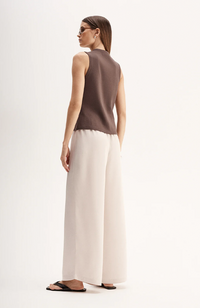 Lana Knit Vest - Chocolate