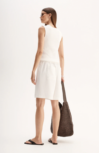 Hayes Knit Top - White