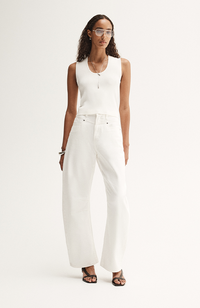 Hayes Knit Top - White