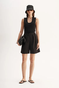 Hayes Knit Top - Black