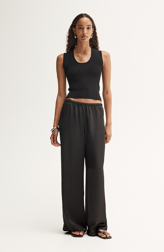 Hayes Knit Top - Black