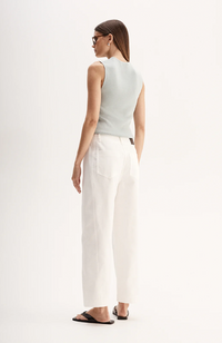 Blair Knit Top - Light Blue