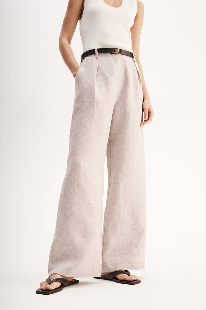 Harlow Pant - Natural