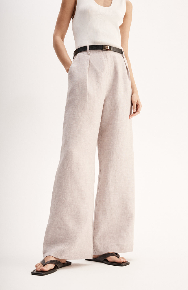 Harlow Pant - Natural