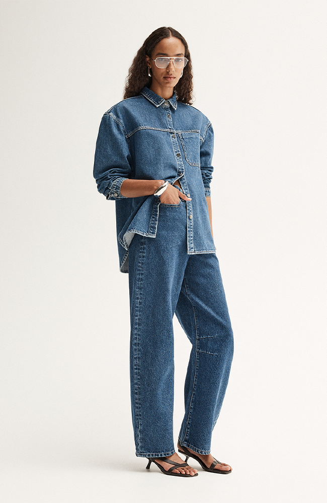 Kennedy Denim Shirt - Dark Indigo