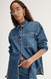Kennedy Denim Shirt - Dark Indigo