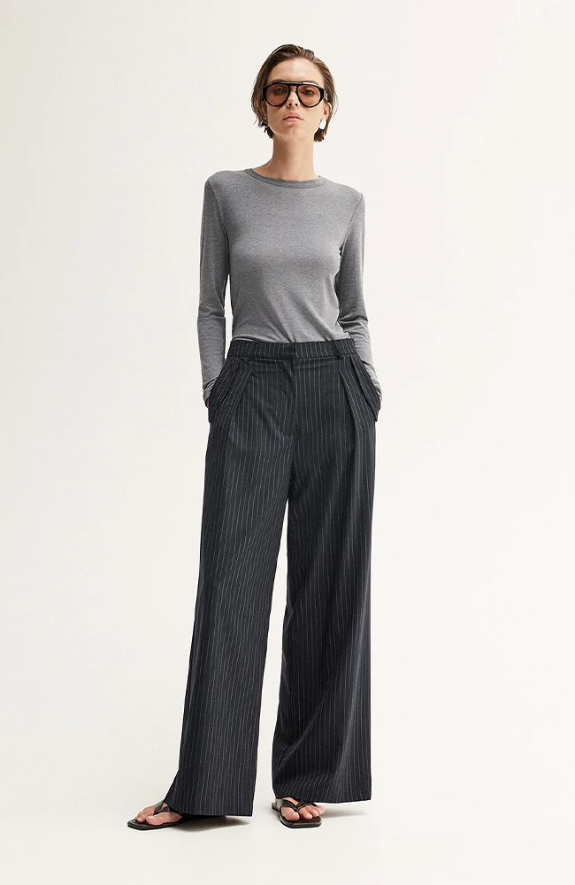 Sierra Top - Charcoal Marle