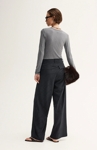 Sierra Top - Charcoal Marle