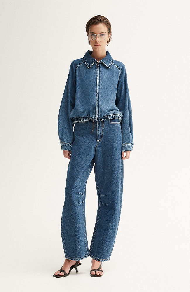 Addison Denim Jacket - Dark Indigo