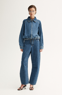 Addison Denim Jacket - Dark Indigo