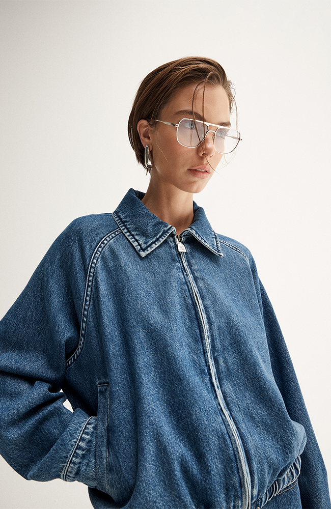 Addison Denim Jacket - Dark Indigo
