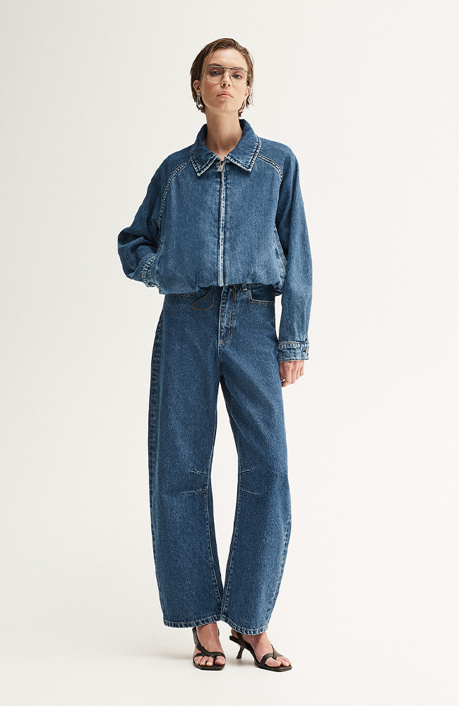 Addison Denim Jacket - Dark Indigo