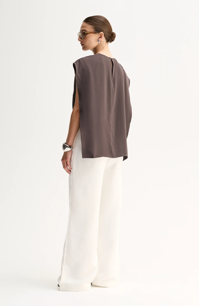 Harper Cape Top - Slate