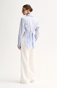 Kallie Stripe Shirt - Blue Stripe