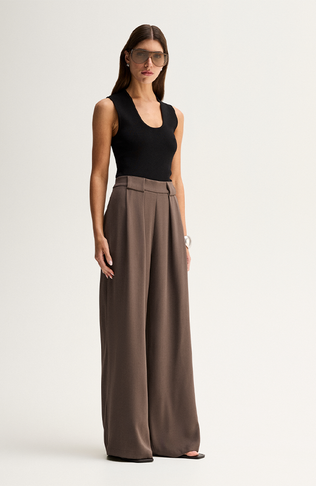 Fleur Pant - Taupe