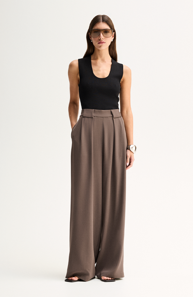 Fleur Pant - Taupe