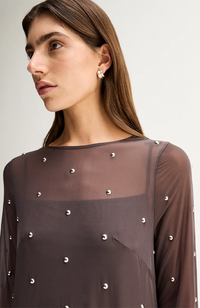 Rowe Long Sleeve Maxi Dress - Slate