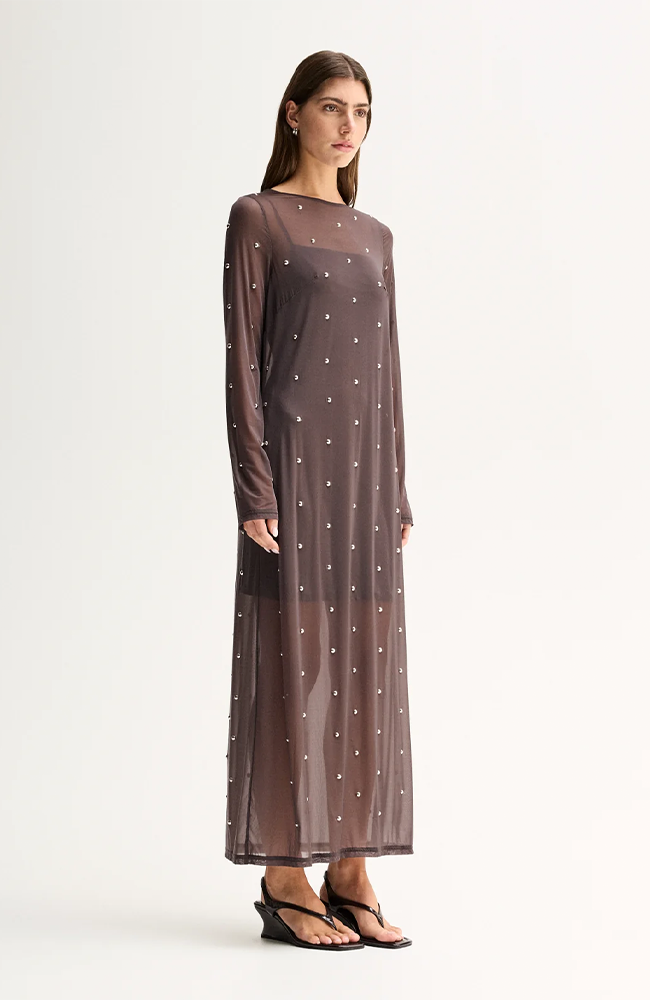 Rowe Long Sleeve Maxi Dress - Slate