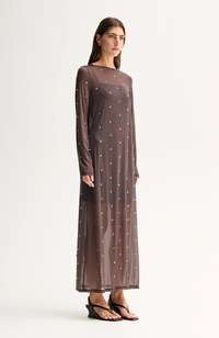 Rowe Long Sleeve Maxi Dress - Slate