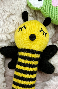Hand Made Rattle - Bumble Bee