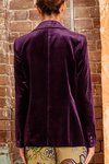 Surry Velvet Jacket - Purple
