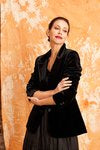 Surry Velvet Jacket - Black