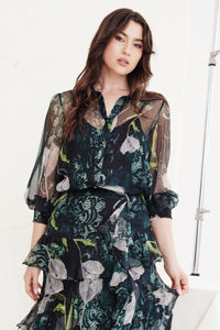 Twighlight Silk Shirt - Lilly