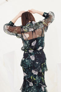 Twighlight Silk Shirt - Lilly