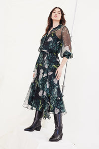 Twighlight Silk Shirt - Lilly
